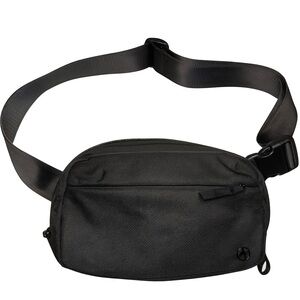 Black Men's Women’s Unisex Crossbody Bag